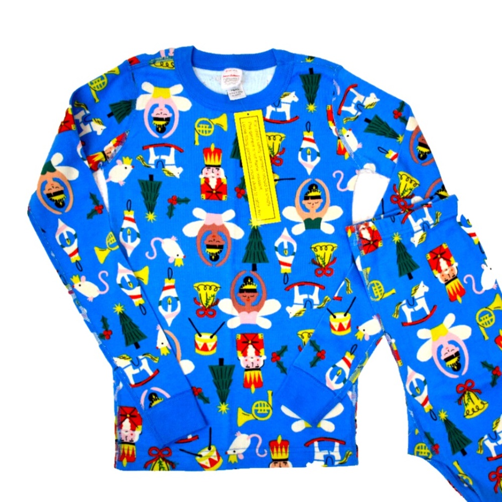 Hanna Anderson Nutcracker PJ set Size SIze 12